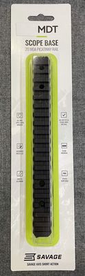MDT 20MOA 1pc Picatinny Rail Savage Axis