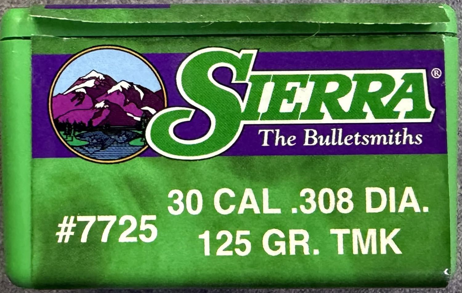 Sierra 30 Cal. (.308") 125 Gr. TMK 100 Ct.