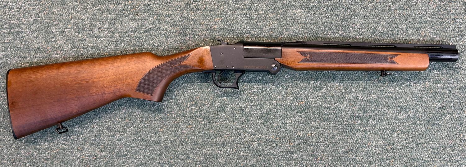 FF SB-12 Single Shot 12ga 3" Walnut 14"