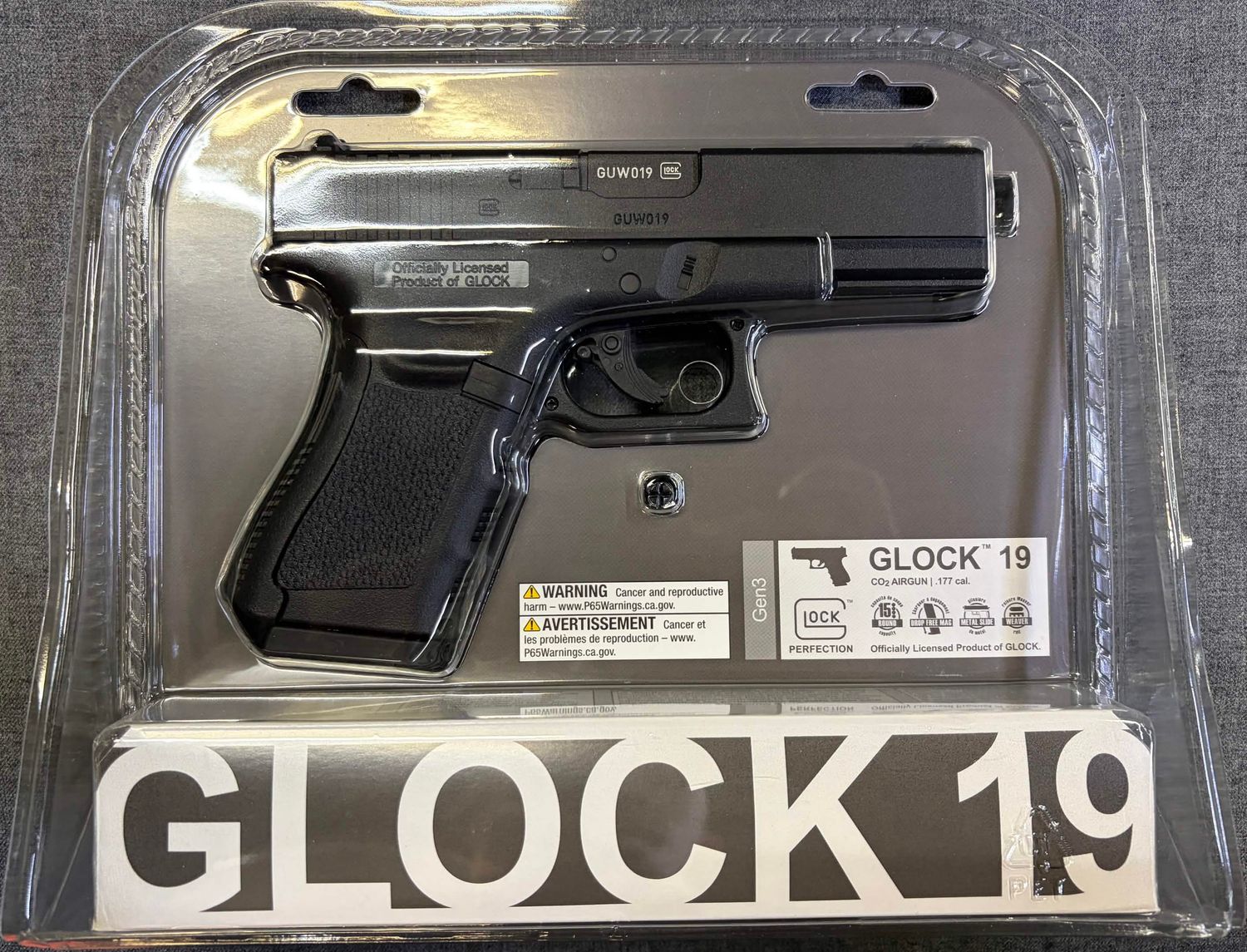 Glock 19 Gen 3 BB pistol 410 Fps