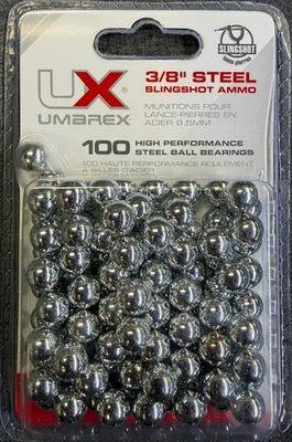 Umarex 3/8" Steel Sling Shot ammo 100 Ct.