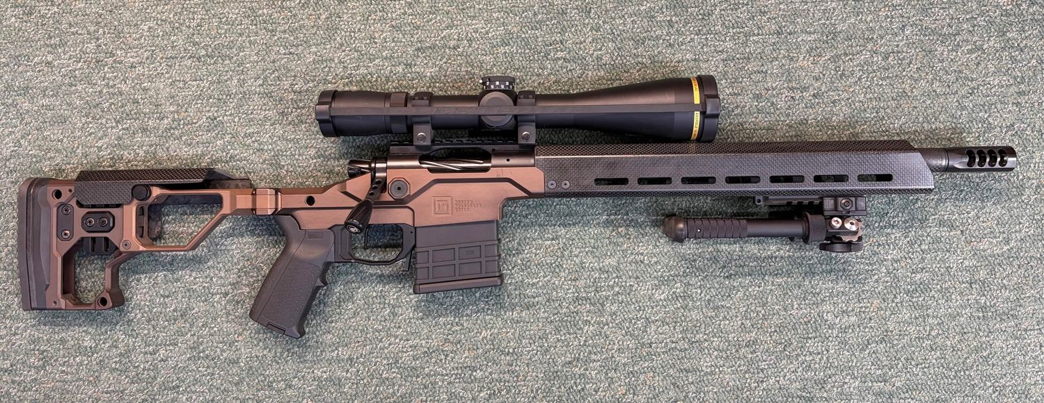 Christensen Arms Model 14 MPR 223 Rem Coyote Brown