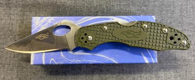 Ganzo Firebird Green Folding Knife 3" Blade