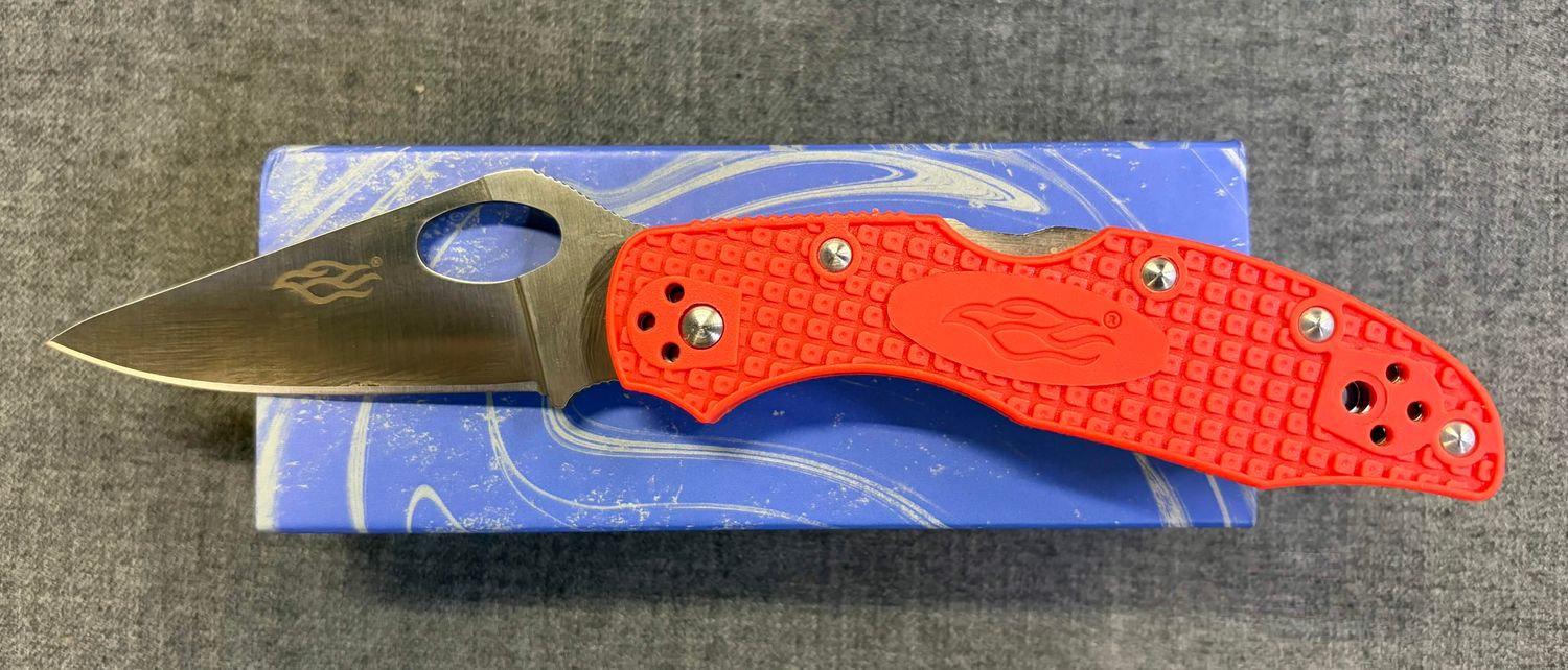 Ganzo Firebird Orange Folding Knife 3" Blade