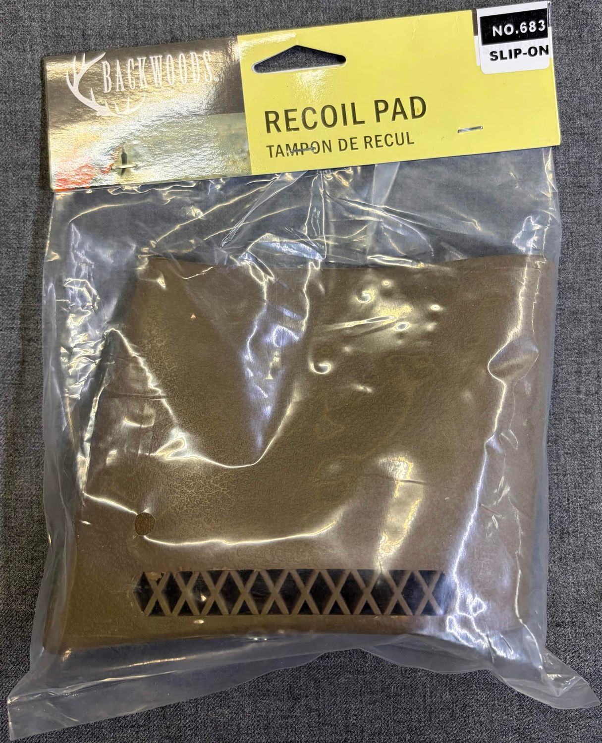 Backwoods Brown Slip On Recoil Pad