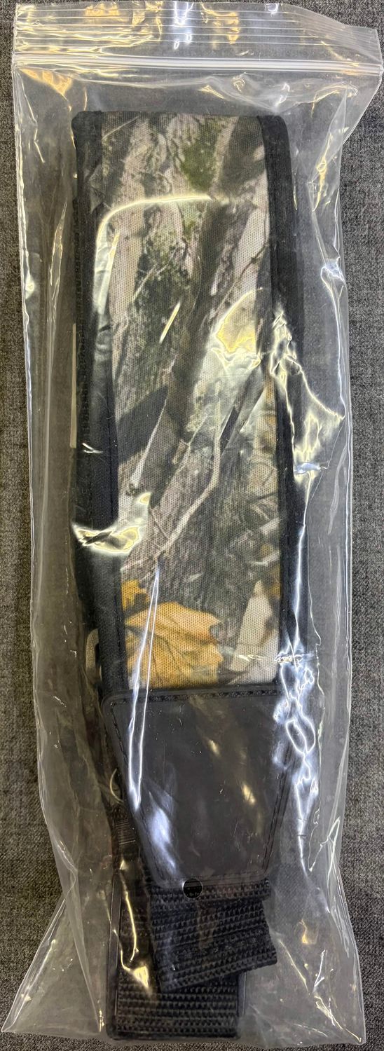 Hunting Sling Black Camo with Sling Swivels