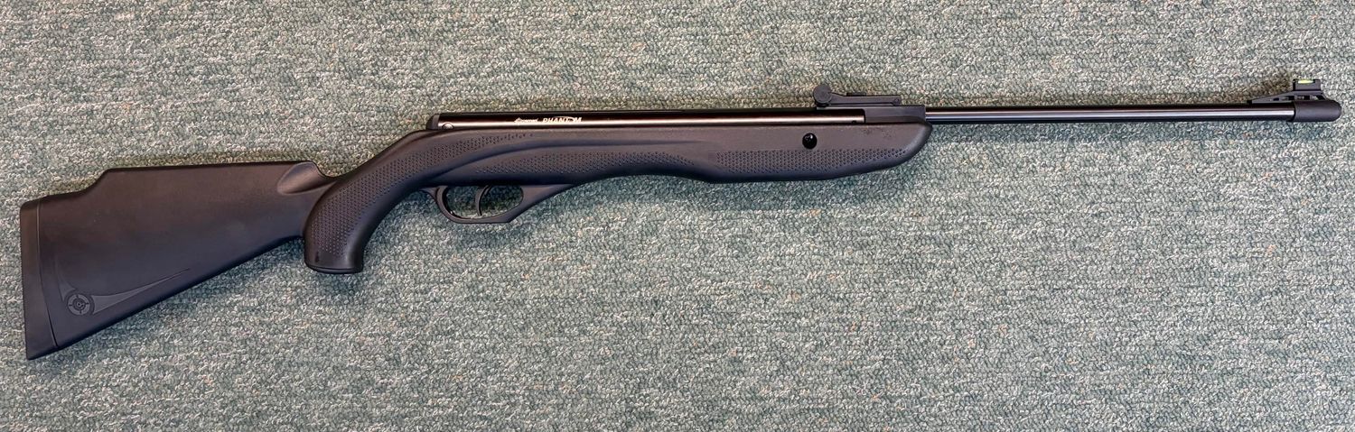Crosman Phantom Break Barrel Air Rifle .22 Cal 495 Black FPS