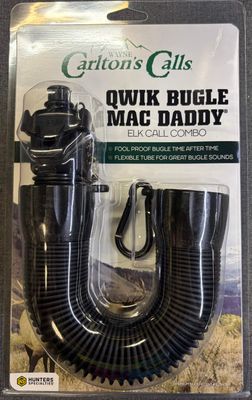 Wayne Carlton Mac Daddy Qwik Bugle Elk Call Combo