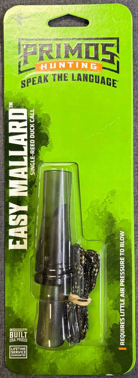 Primos Easy Mallard Single Reed Duck Call