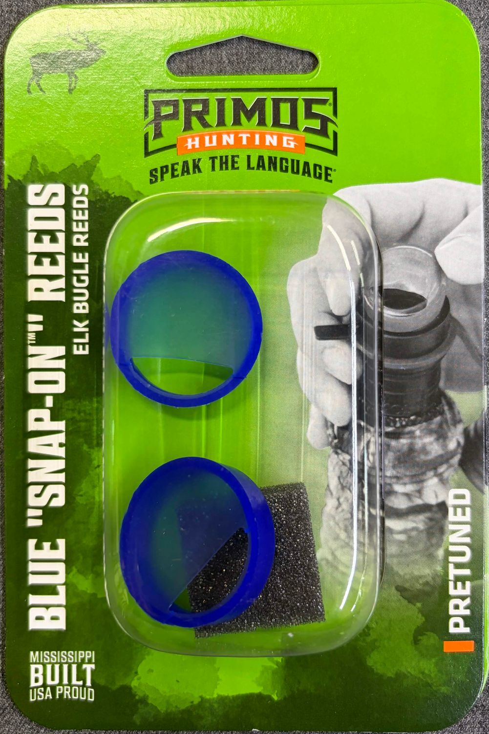 Primos Blue "Snap On" Bugle Reeds