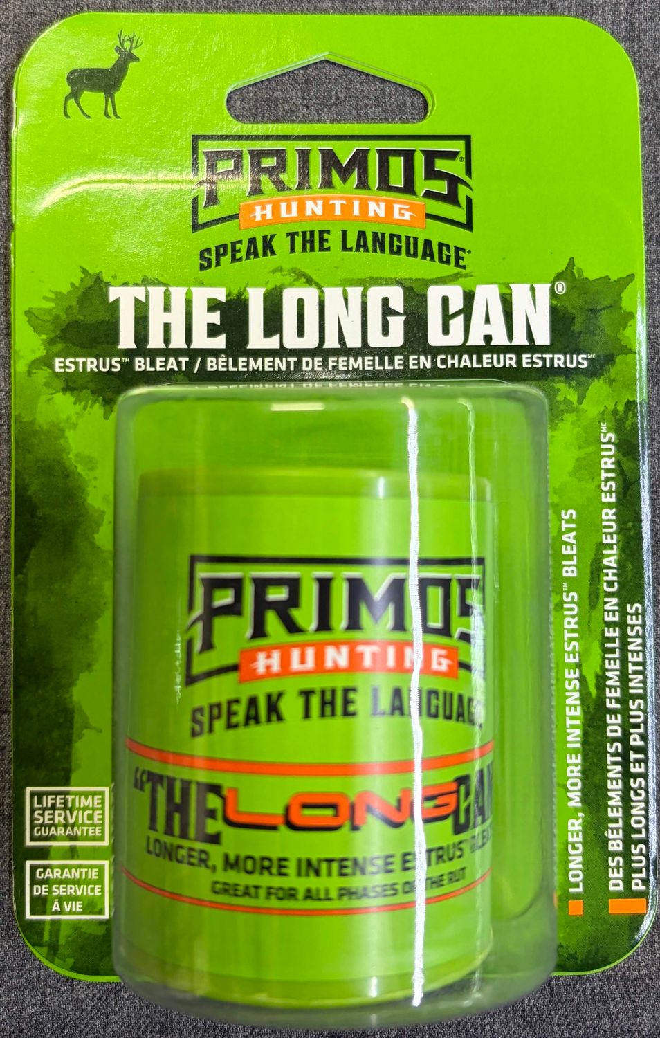 Primos The Long Can Estrus Bleat Can