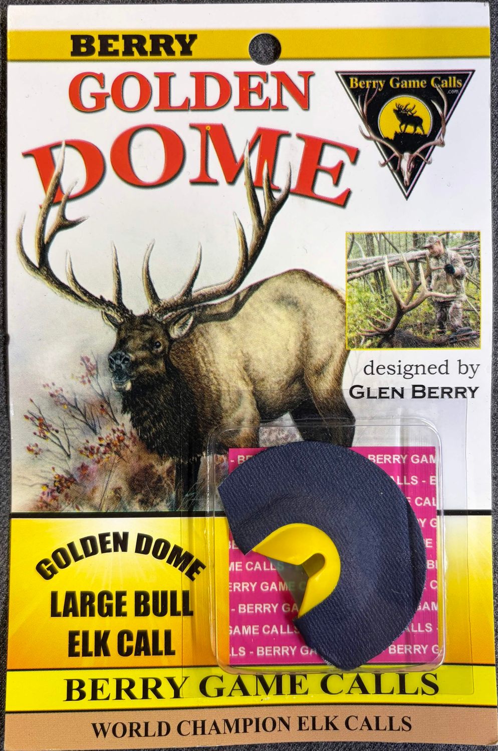 Berry's Golden Dome Large Bull Elk Call