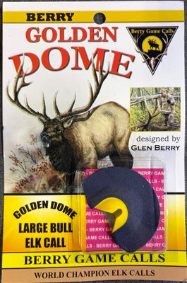 Berry's Golden Dome Large Bull Elk Call