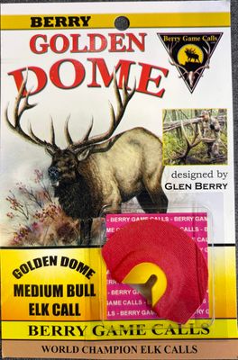 Berry's Golden Dome Medium Bull Elk Call