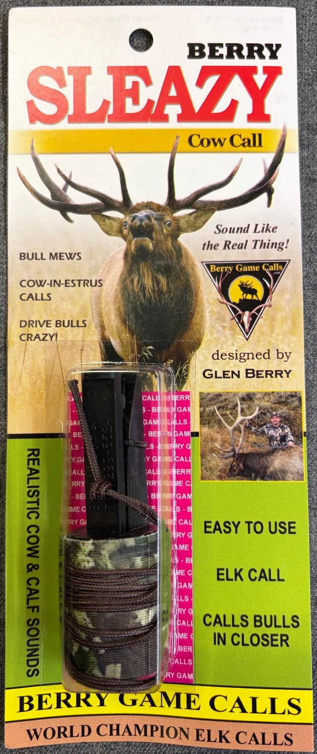 Berry's Sleazy Cow Elk Call