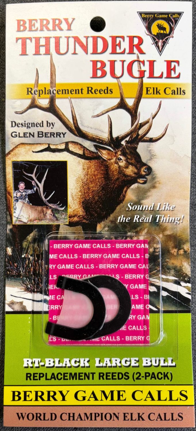 Berry's Thunder Bugle Elk Call Replacement Reeds Large Bull