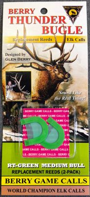 Berry's Thunder Bugle Elk Call Replacement Reeds Medium Bull