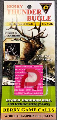 Berry's Thunder Bugle Elk Call Replacement Reeds Raghorn Bull