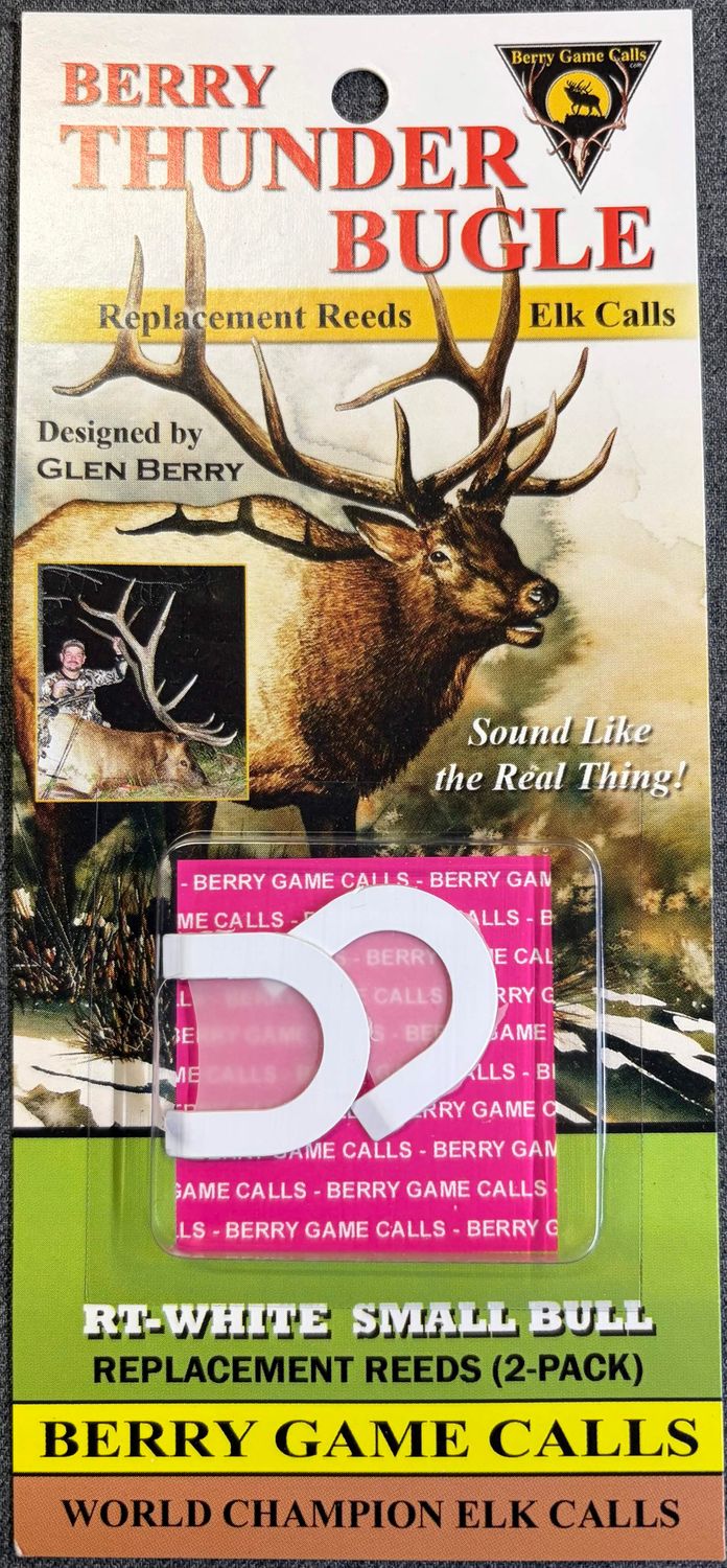 Berry's Thunder Bugle Elk Call Replacement Reeds Small Bull