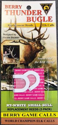 Berry's Thunder Bugle Elk Call Replacement Reeds Small Bull