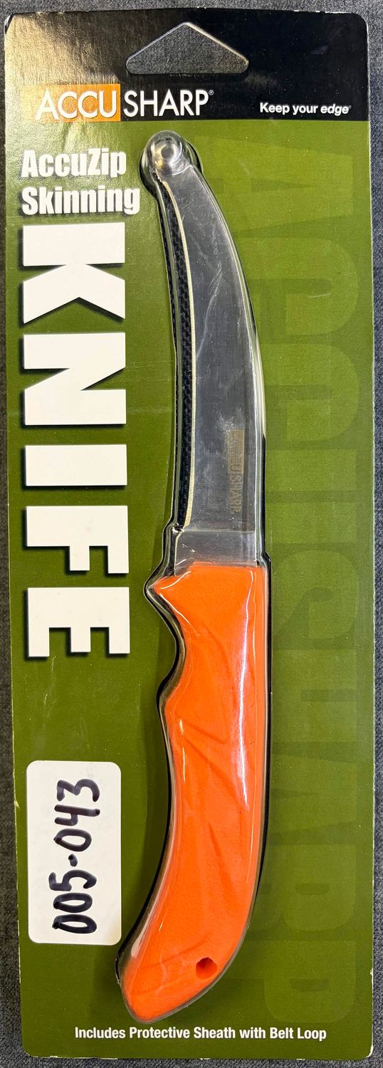 AccuSharp AccuZip Skinning Knife with Sheath