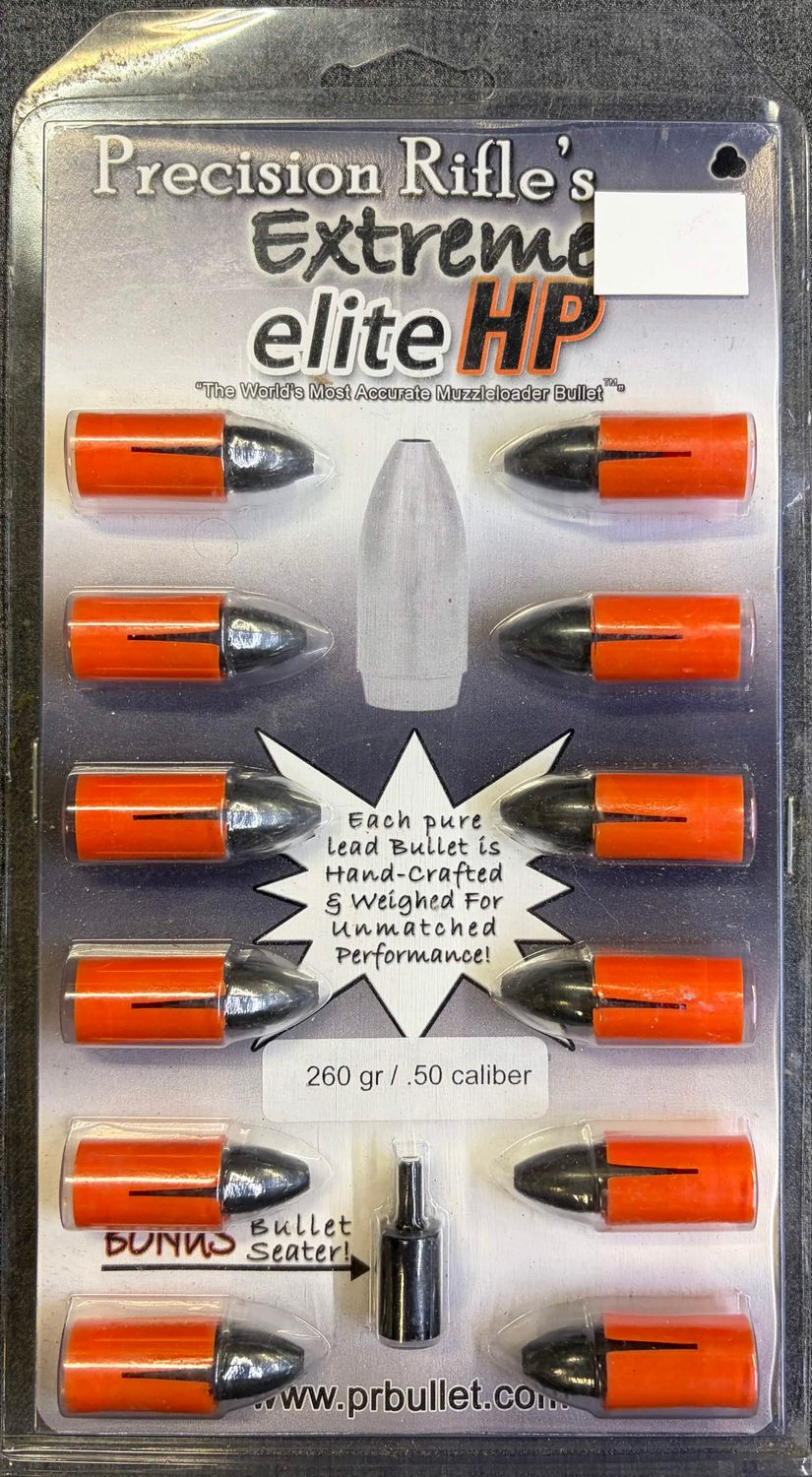 Precision Rifle Extreme Elite HP .50 Cal ML Bullets