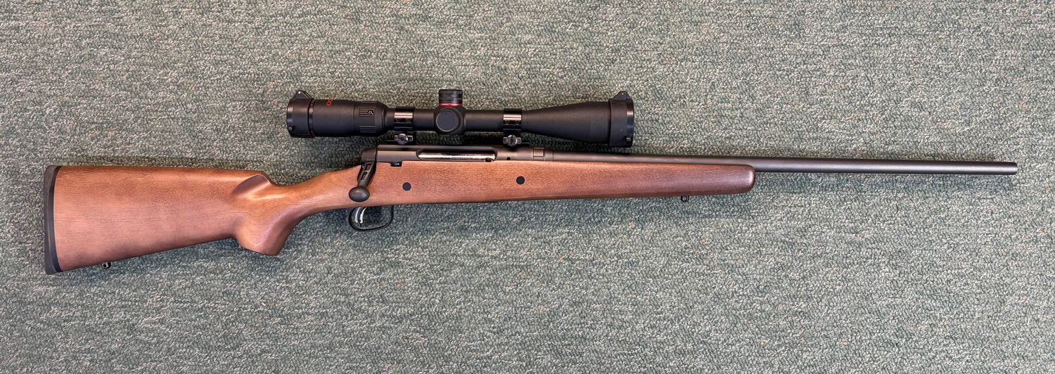 Savage Axis Hardwood Combo 243 Win