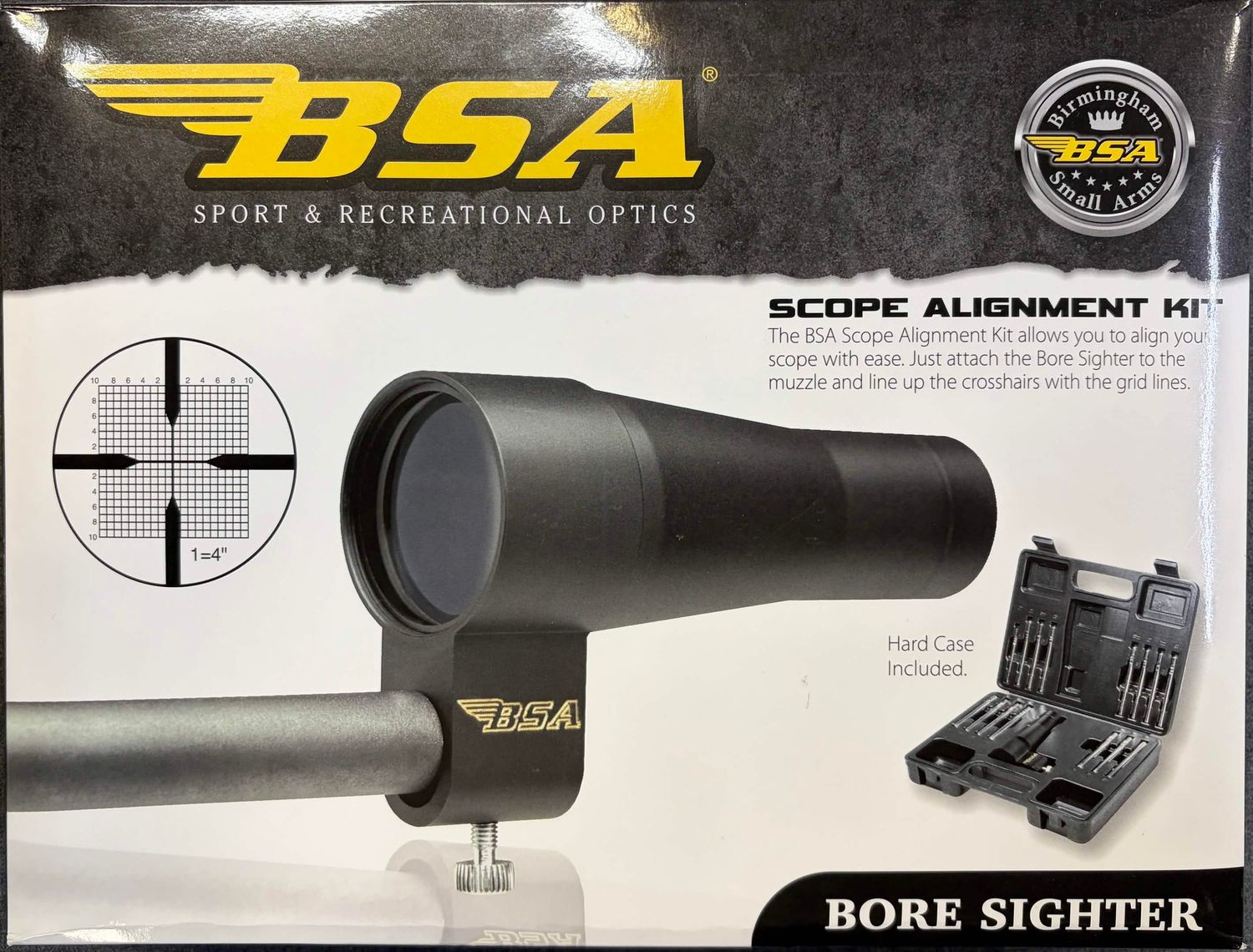 BSA Bore Sighter Kit with Hard Case