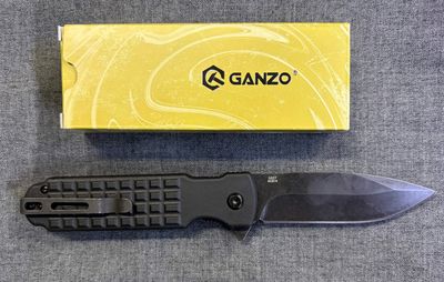 Ganzo Firebird Folding Knife Black 3.5" Blade