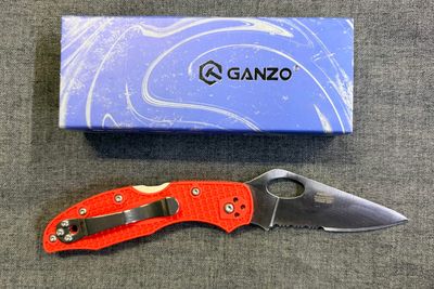 Ganzo Firebird Folding Knife Orange 3" Blade