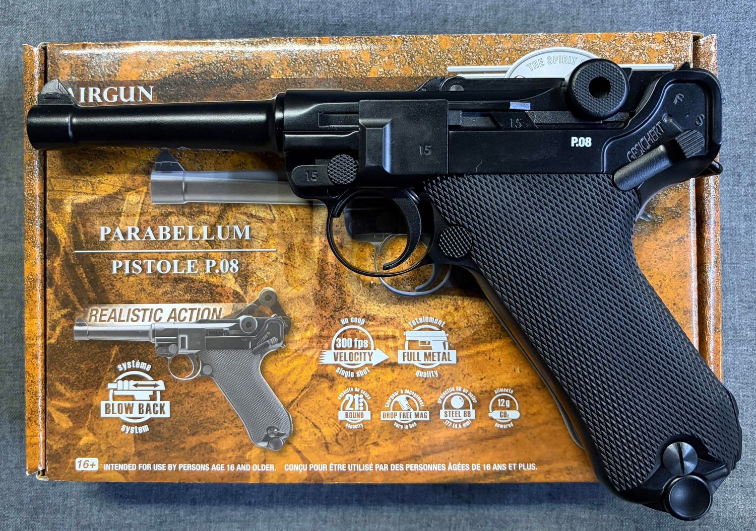 Umarex Legends P.08 Blowback BB Pistol