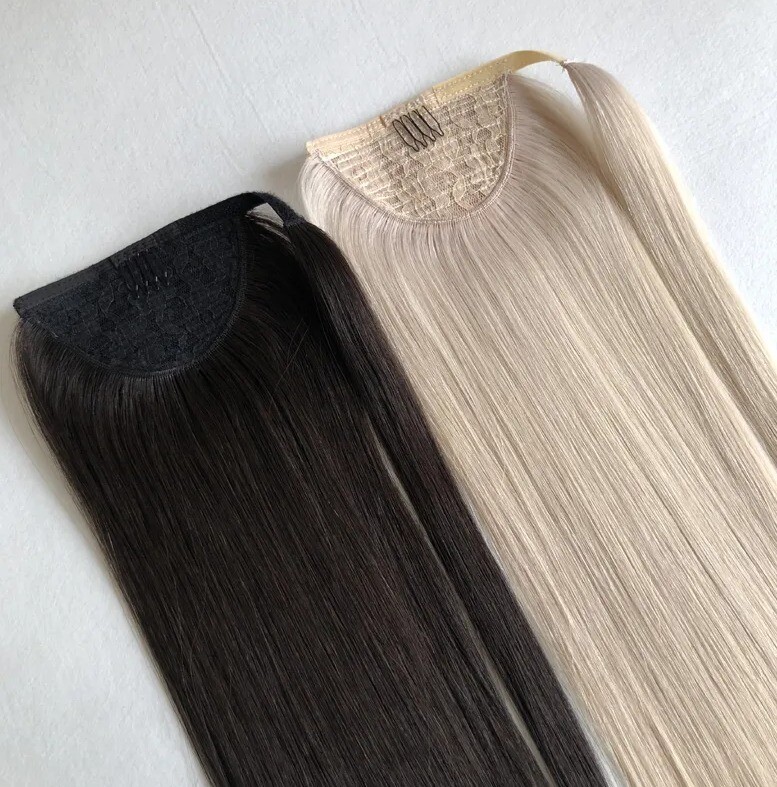 Remy Clip-in Ponytail Extensions - 20"