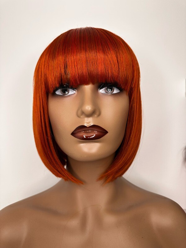 SYNTHETIC WIG -  BRIGHT RED COPPER/GOLDEN BLONDE