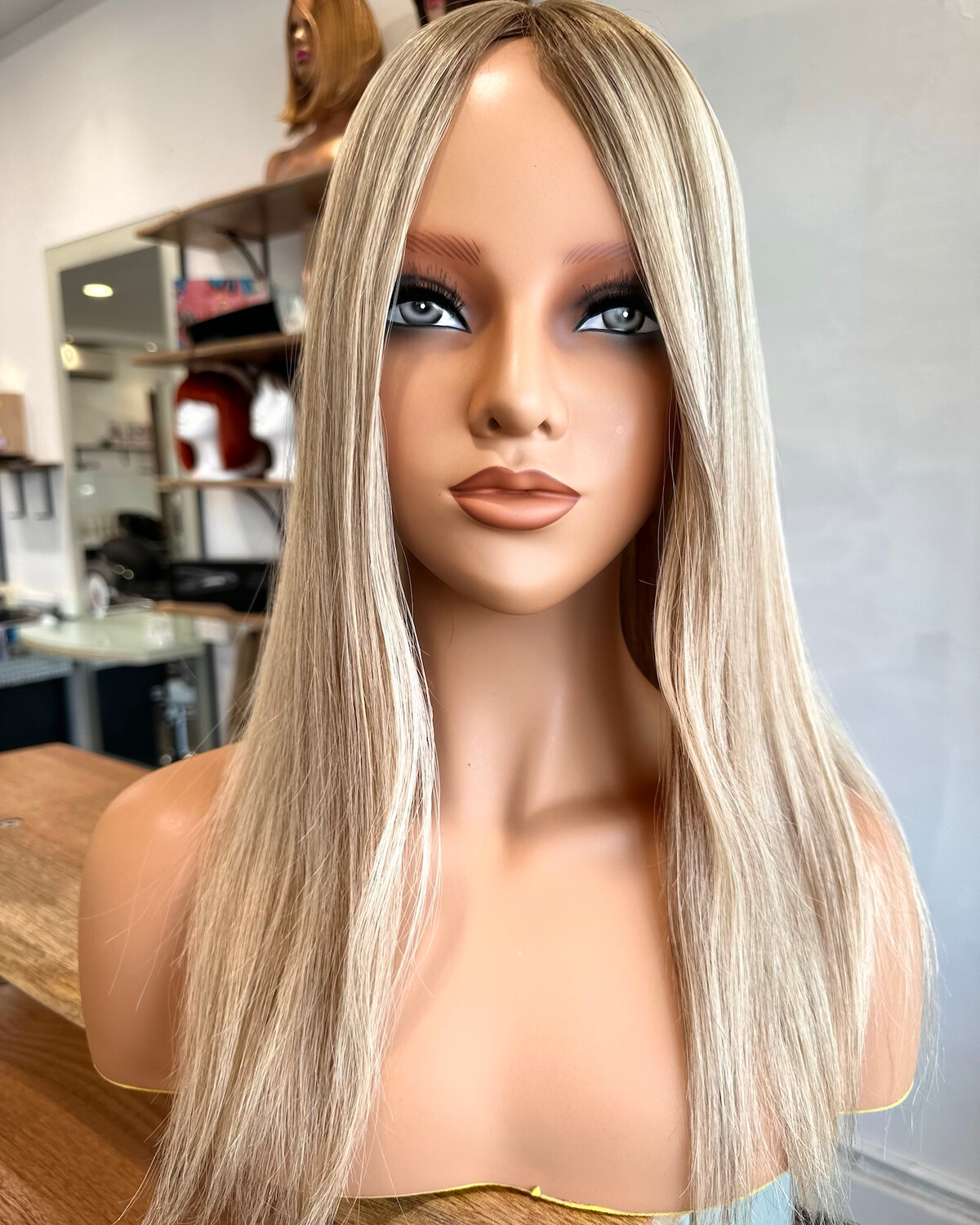 European Silk Hair topper -JENNIFER