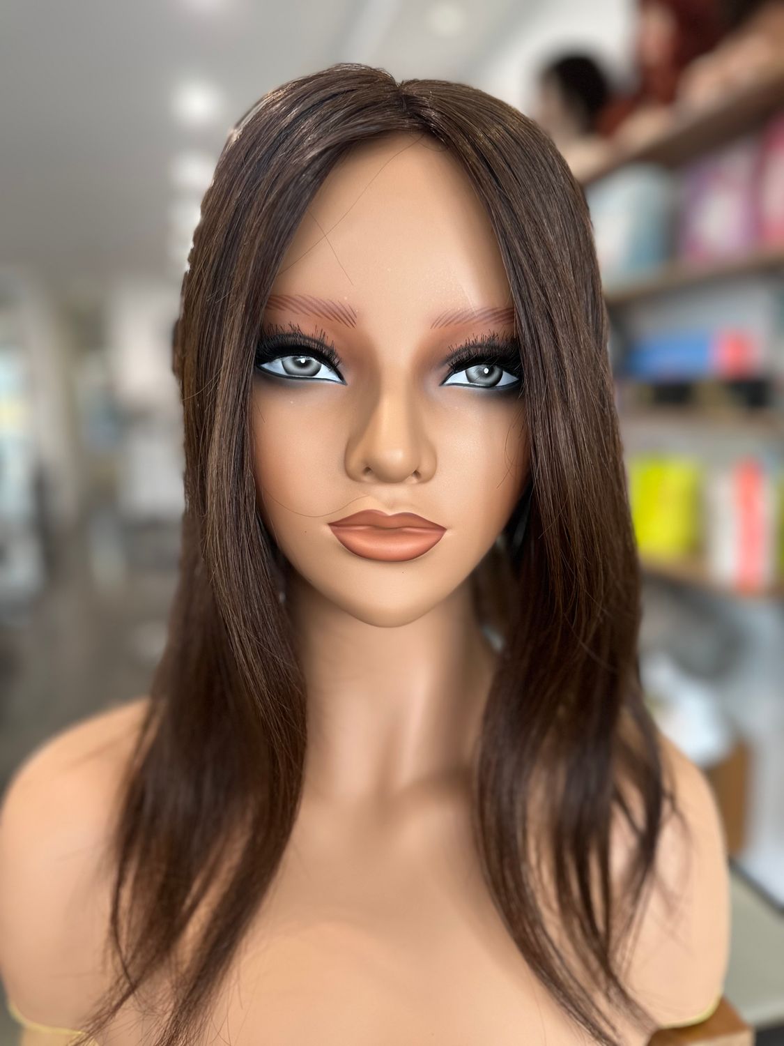 Hallie - Full Volume Human Hair Topper