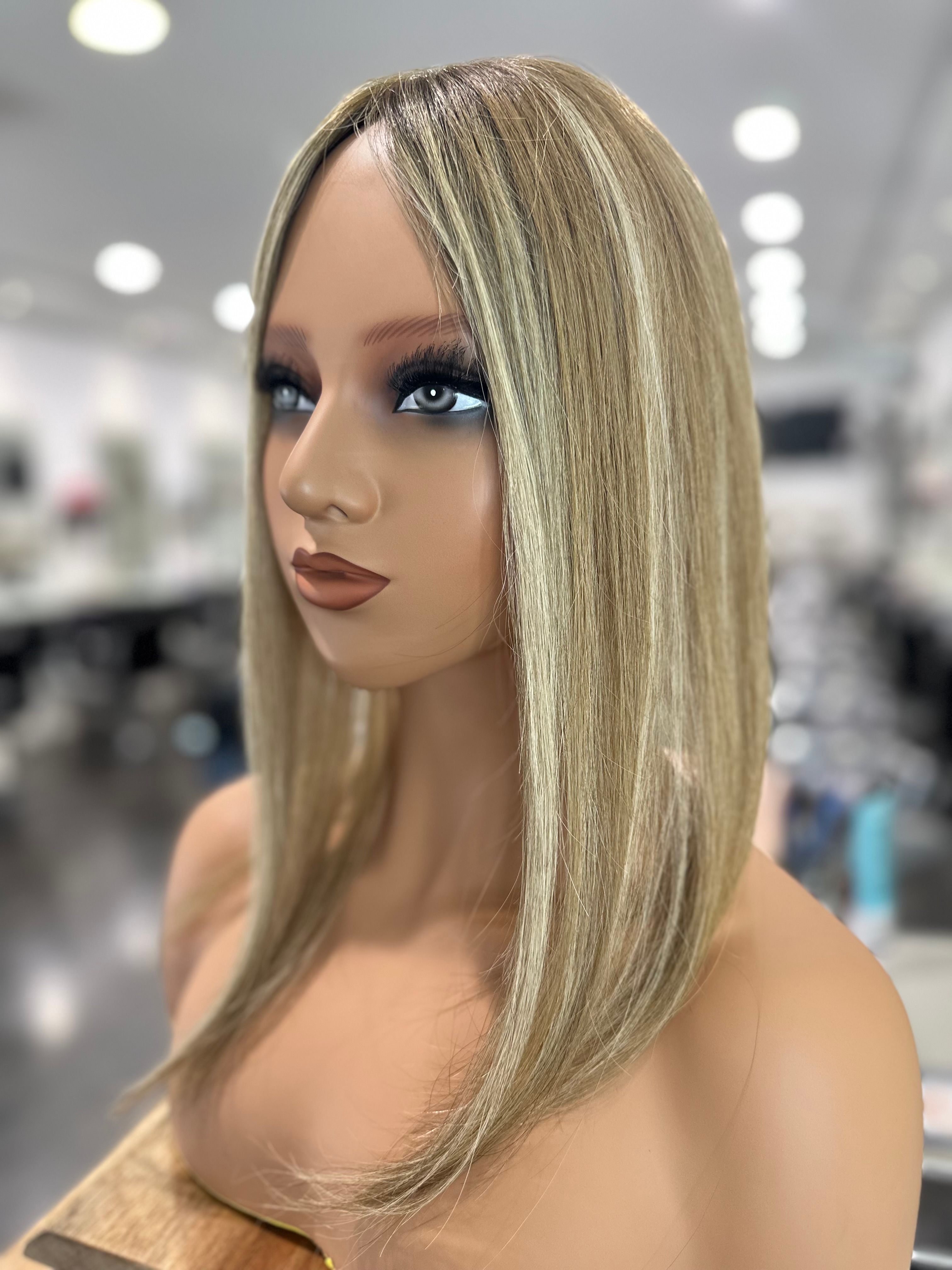 Rita - Light Mono Hair Topper