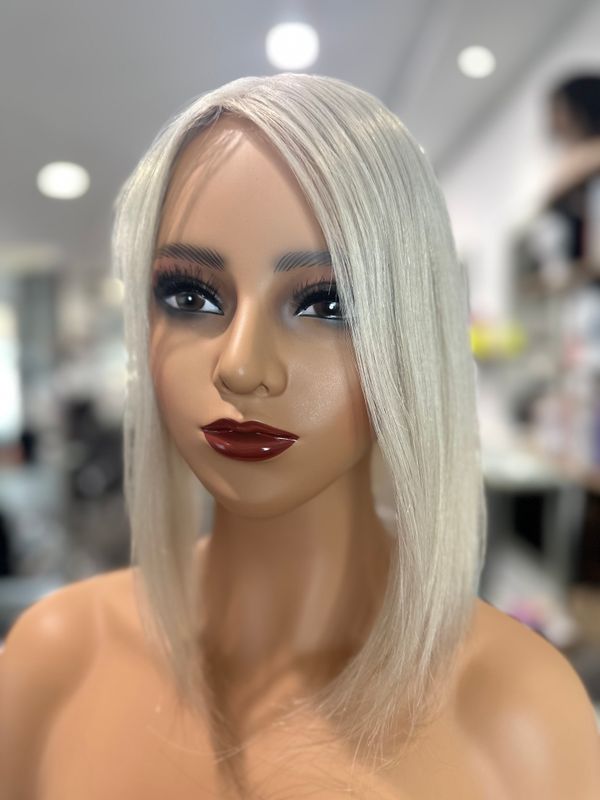White Dove - LIght Volume human Hairtopper