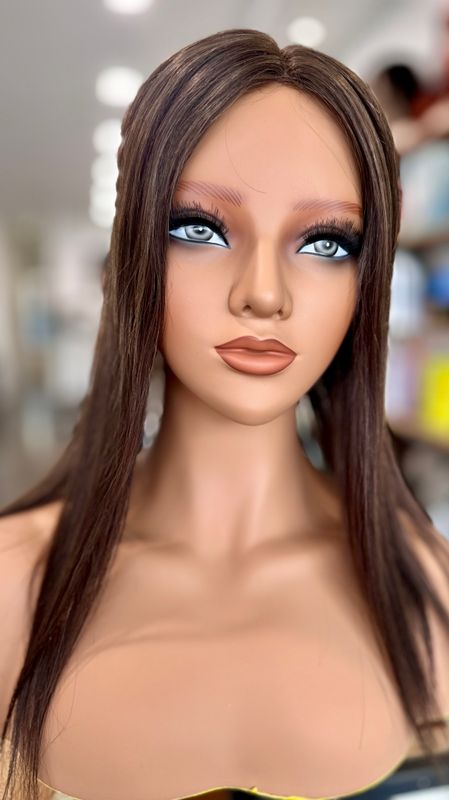 Hallie -Light Human  Hairtopper