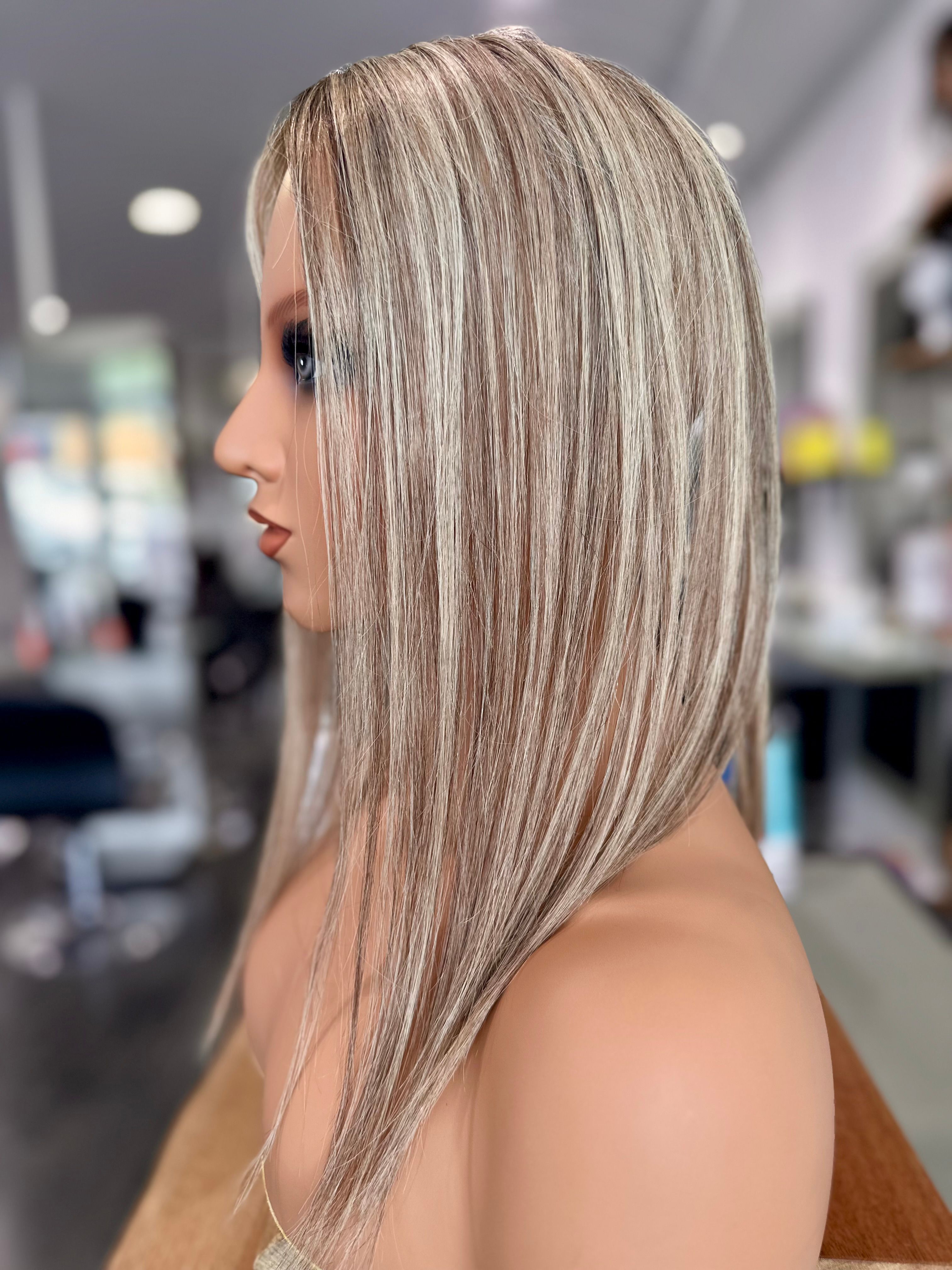 JENNY - Light  Human Hair Topper