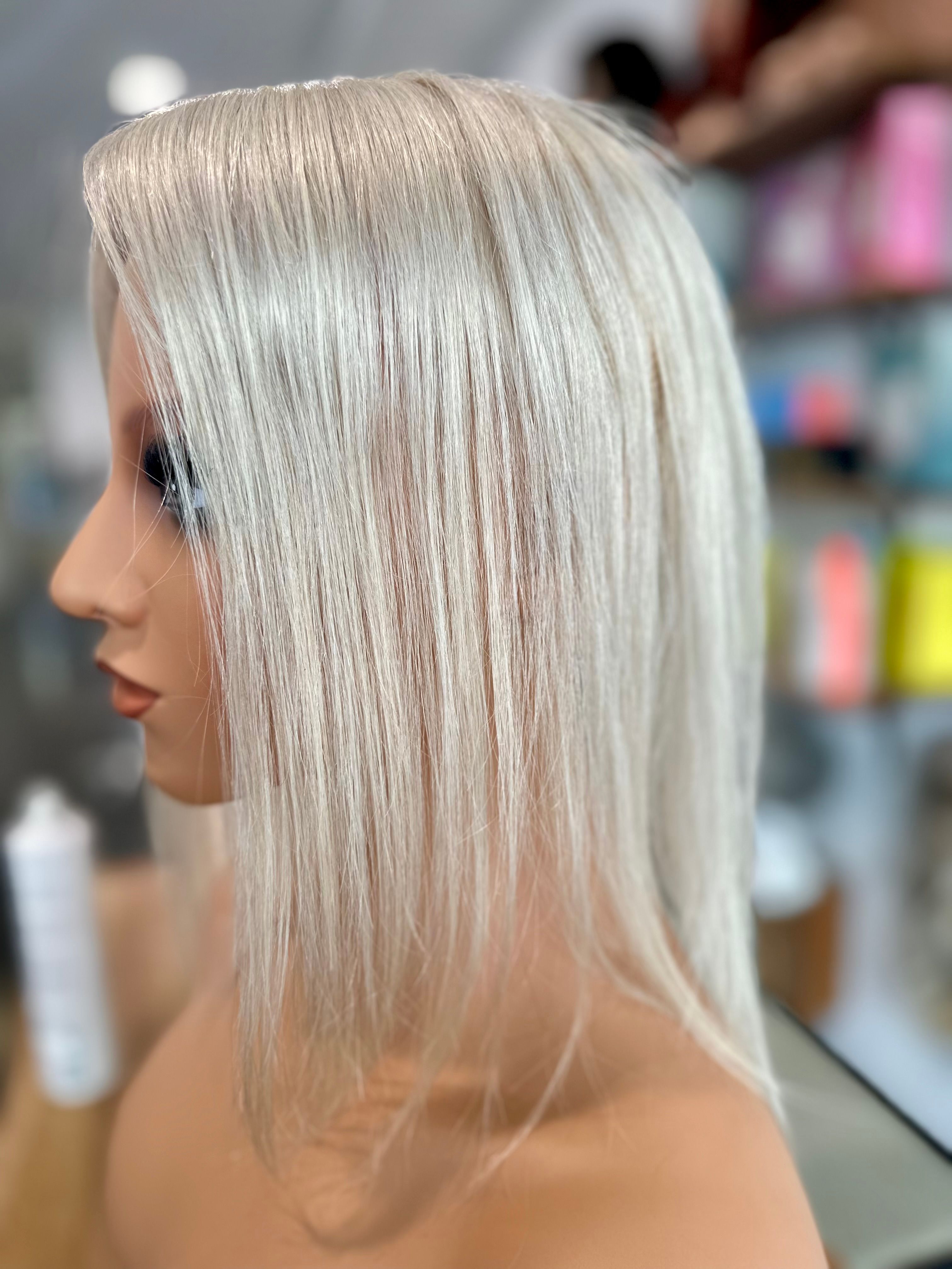 Nordic White - SILK Light Hairtopper