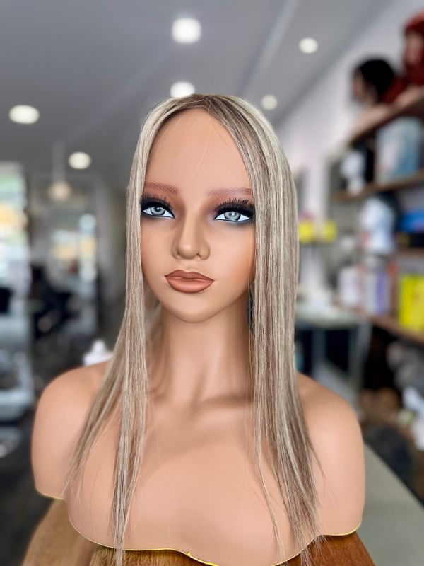 JENNY - Light  Human Hairtopper