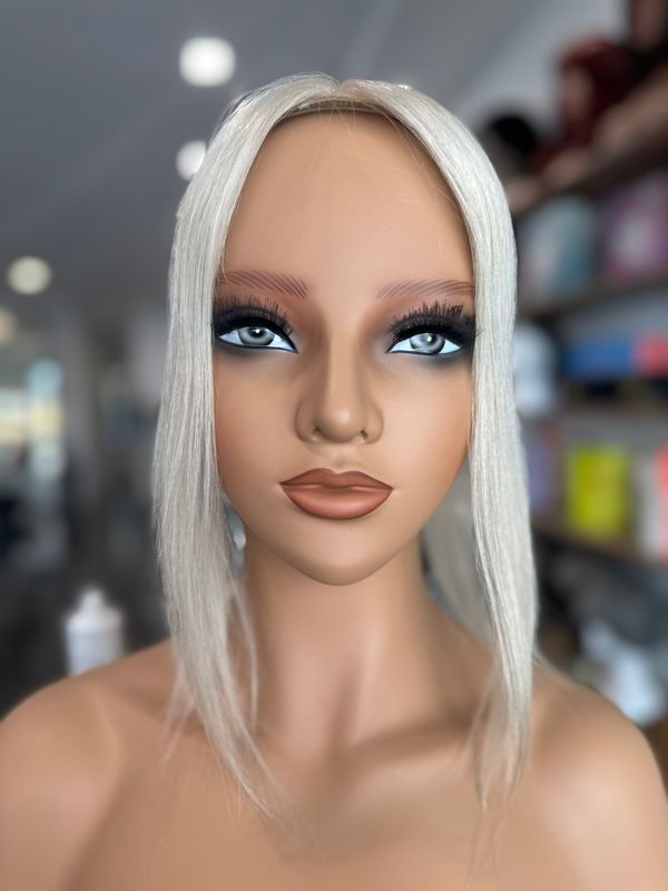 Nordic White - SILK Light Hairtopper