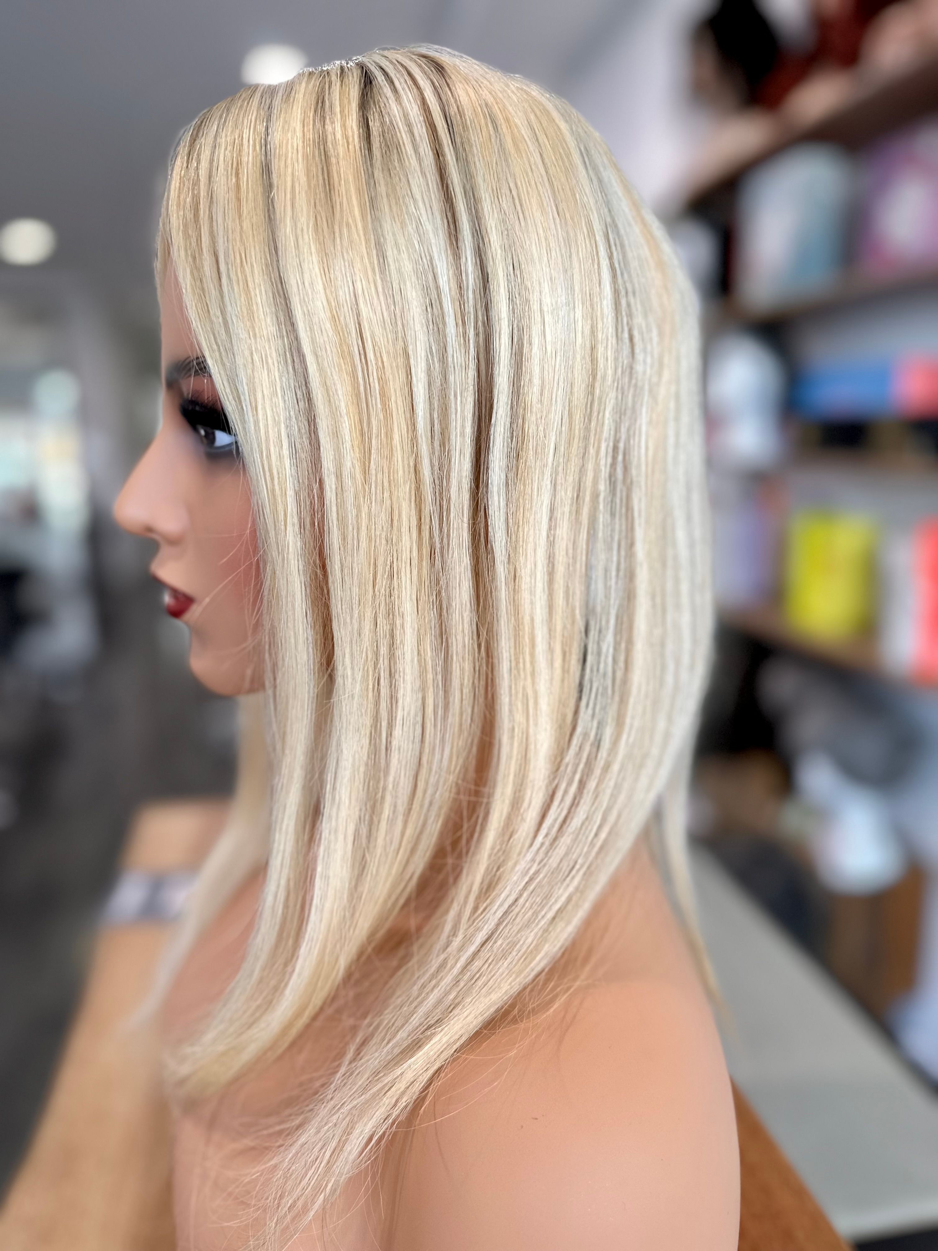 Lily - Human Hair Topper