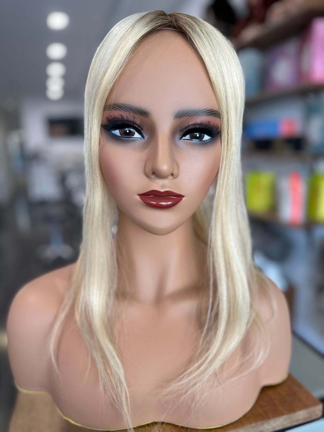 LILY- HUMAN HAIR TOPPER