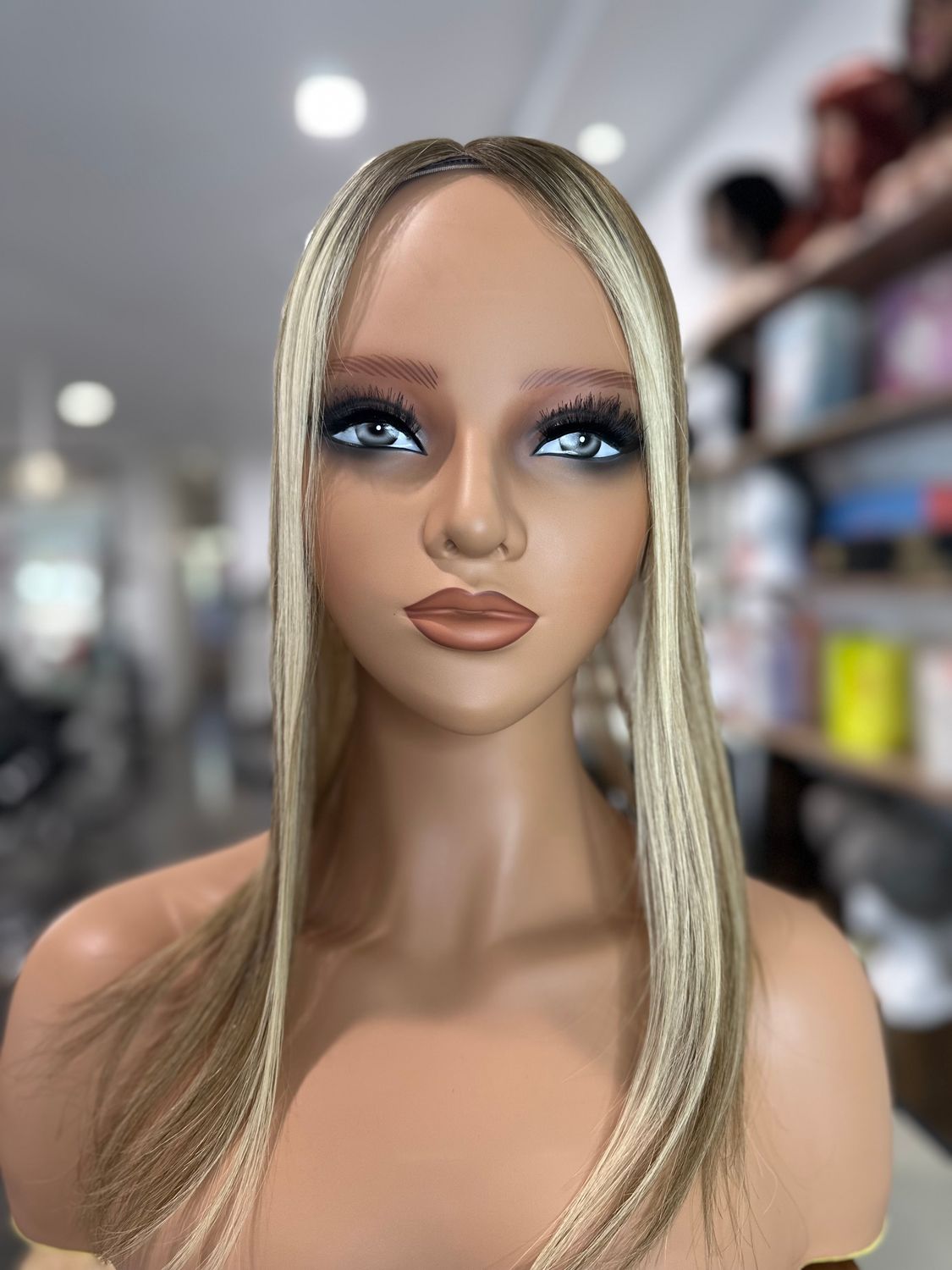 Rita - Light Mono Hair Topper