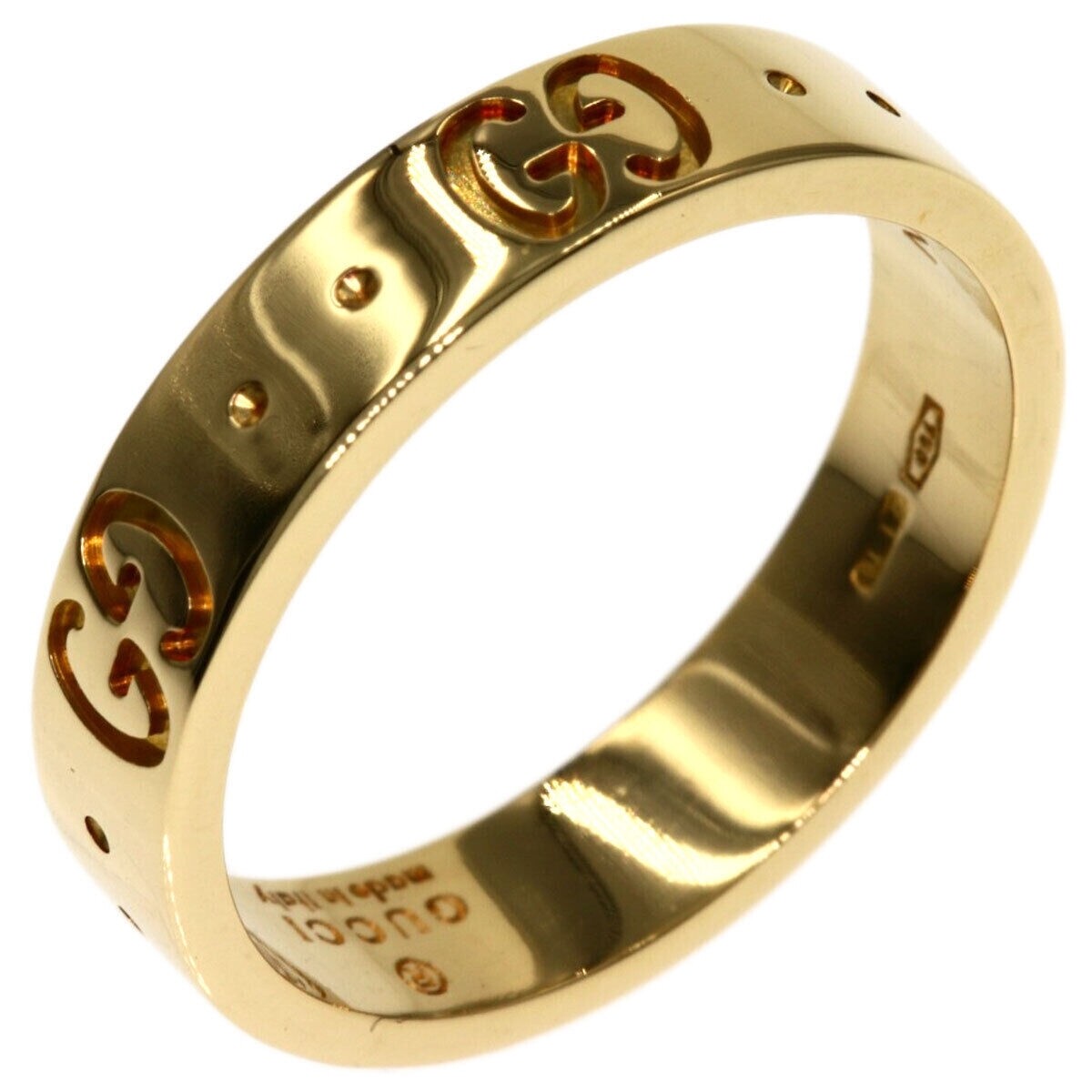 Solid 18kt Gold Authentic Gucci Ring