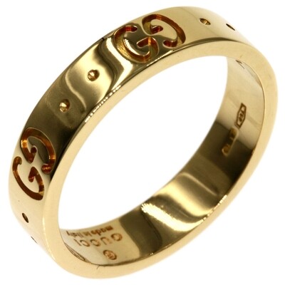 Solid 18kt Gold Authentic Gucci Ring