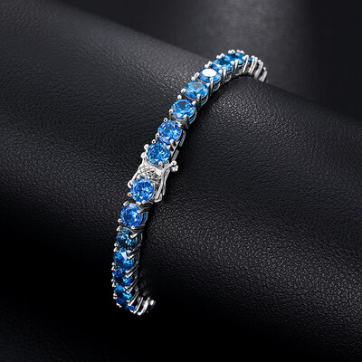 Rare Vvs1 Color Moissanite Tennis Chain