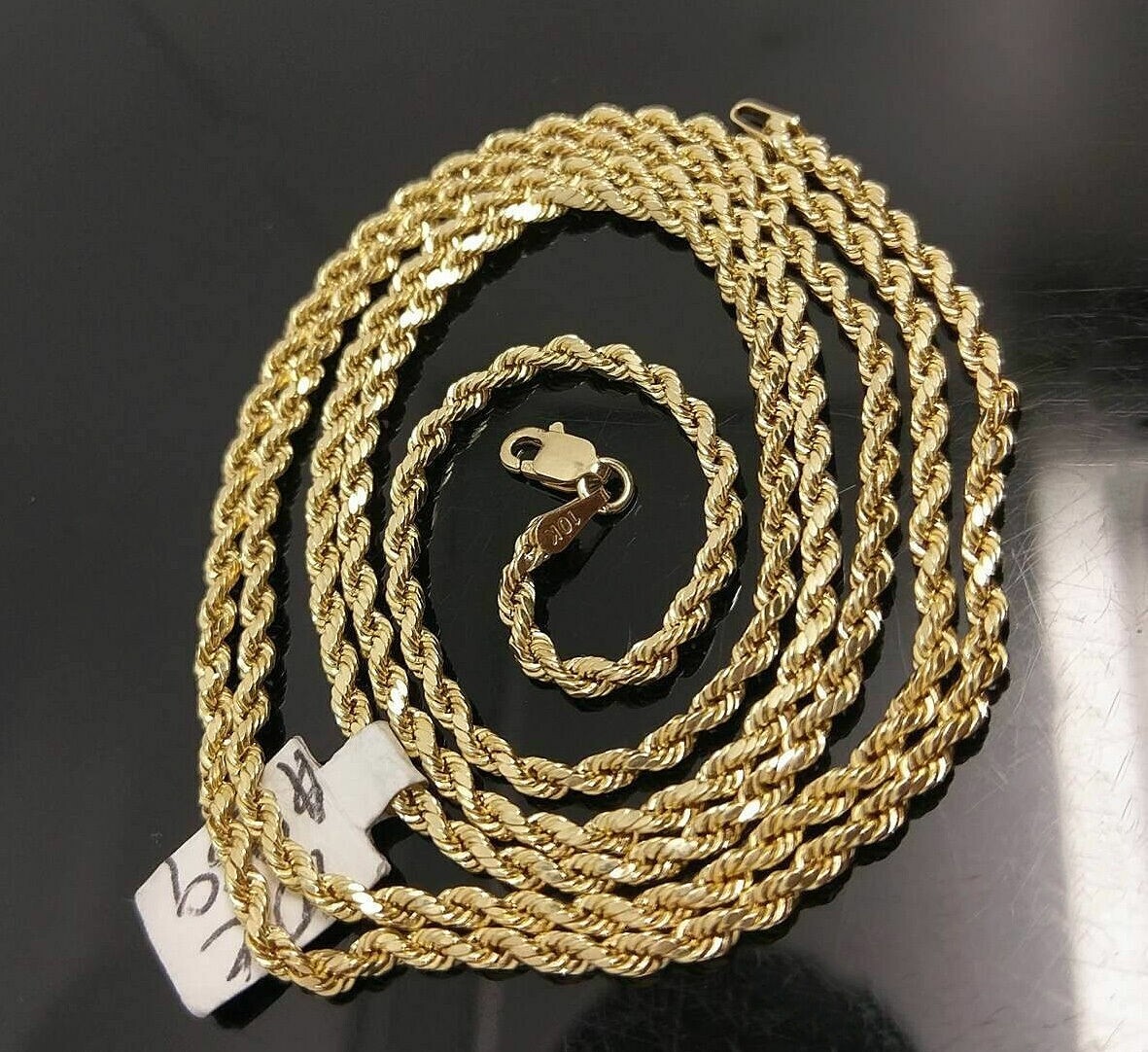 Diamond Cut Rope Chain (5mm)