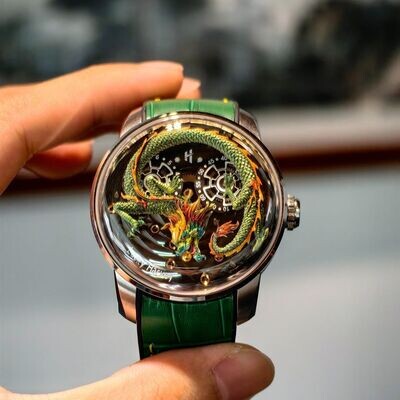 Rare Lucky Harvey Green Dragon